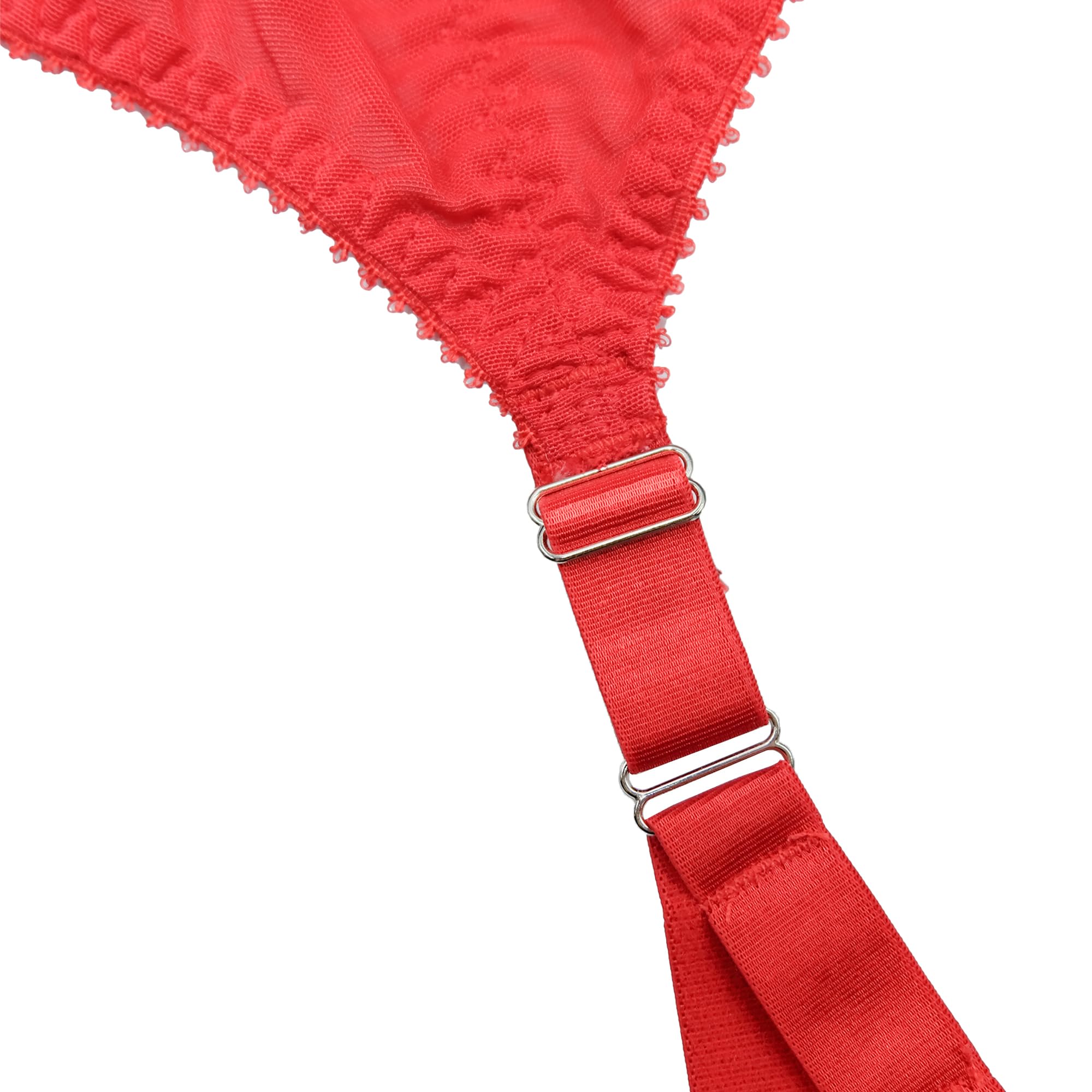 Reggicalze in rete velata, 6 cinghie, reggicalze per autoreggenti, 12 clip in metallo, cintura elastica per taglie forti, biancheria intima retrò