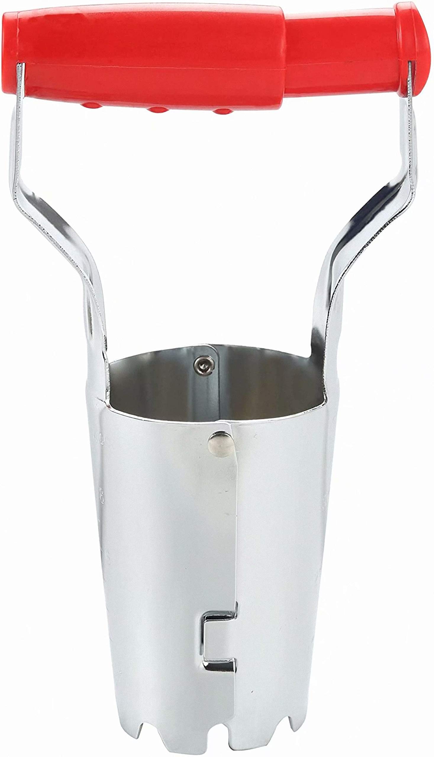 Bulb Planter-Bend Free Tool for Planting Bulbs-Automatic Soil Release for Digging/Refilling Hole-Depth Marker for More Consistent Planting Tulips,Daffodils