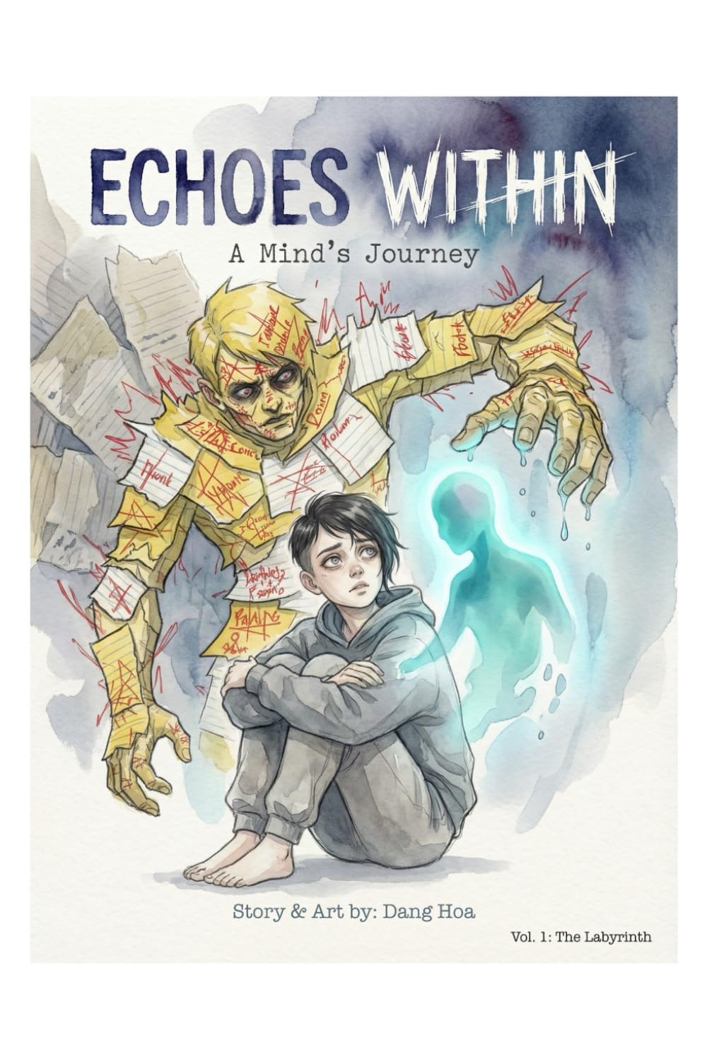 Echoes Within: A Mind's Journey - Volume 1: The Labyrinth: A Mental Health Graphic Novel Series