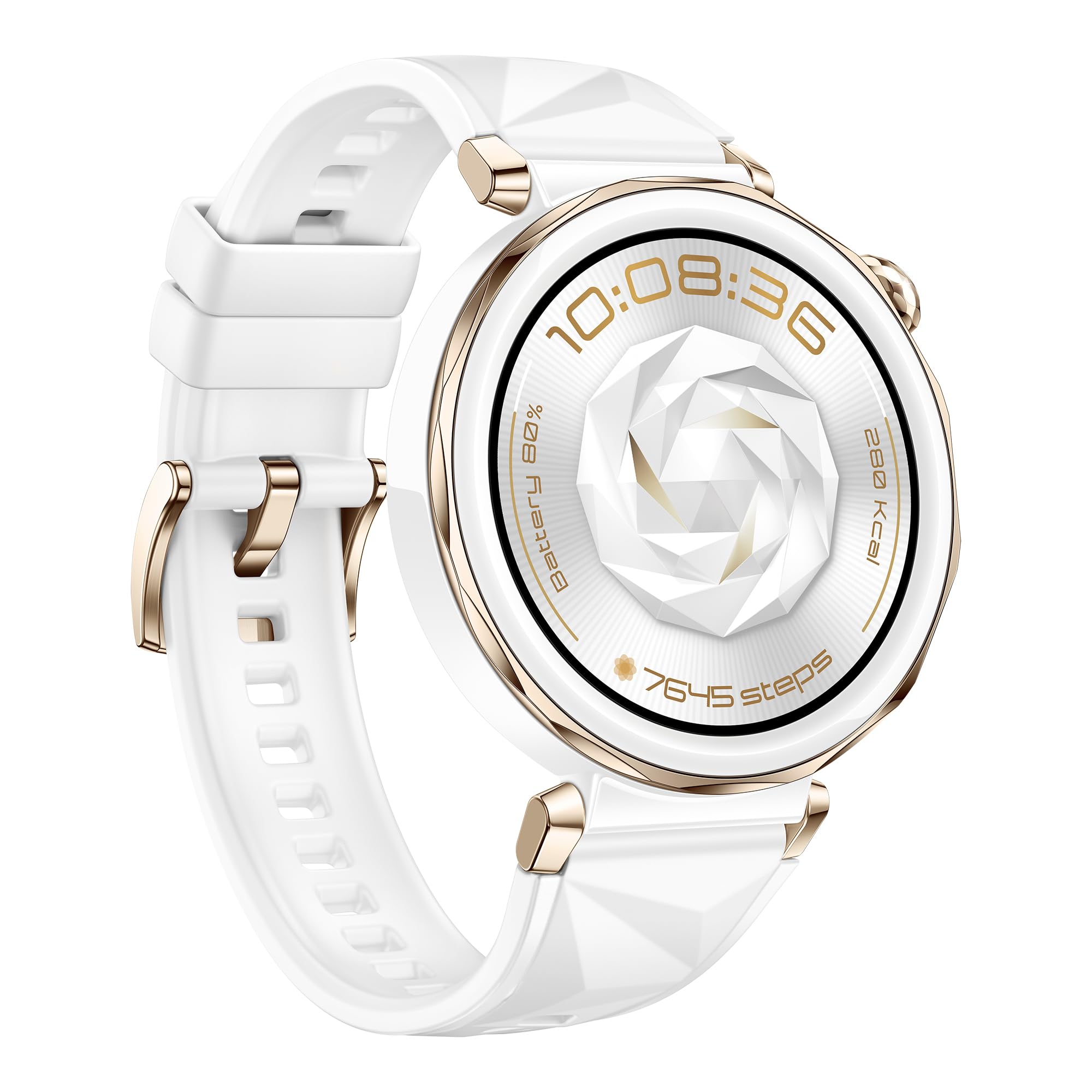 HUAWEI WATCH GT 5 Pro 42mm Smartwatch, Design Elegante, Nuova Modalità Corsa e Ciclismo, Monitoraggio della Salute, 7 Giorni di Durata, GPS, Chiamata Bluetooth, iOS e Android, Bianco