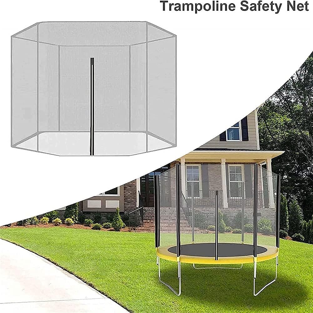 Trampoline Spring, Trampoline Accessories, Adult Trampoline Safety Netting Round Frames Trampoline Replacement Net Injury Safety Enclosure Net
