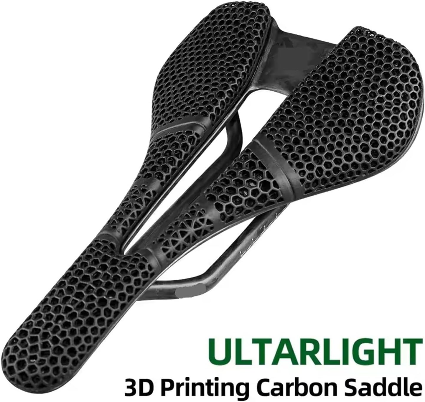 3D Printed Bicycle Saddle Carbon Fiber Hollow Ultralight Comfortable MTB Gravel Road Bike Seats 155/143mm Cycling Parts