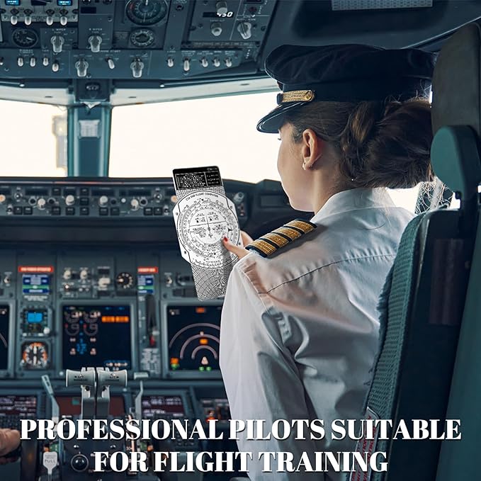 Computadora de Vuelo E6B de Plástico para Pilotos miniatura 4