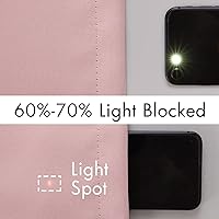 Vista 2 de MIULEE Cenefa de ventana opaca de primavera para dormitorio, cocina, baño, sala de estar, oscurecimiento de bolsillo para barra, cenefa de cortina