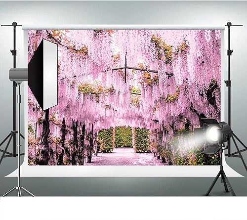 Miniatura 3 de Telón de fondo de despedida de soltera, 7 x 5 pies, San Valentín, boda, fiesta, planta, enredadera, decoración de fondo para accesorios de estudio