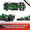 LEGO Speed Champions Aston Martin Aramco F1 AMR24 Race Car 77245 – Collectible Driver Minifigure Containing Production and Display Set for Ages 10 and Over, Father's Day Gift (269 Pieces)
