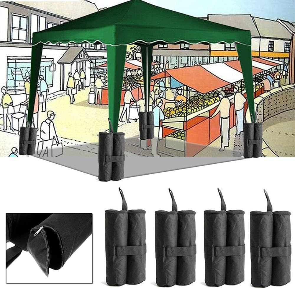 Heavy Duty Gazebo Sandbags DoubleStitched Weights Bag, Leg Weights