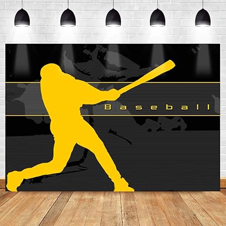 Amazon Com Sports Baseball Background For Fans Party Decorations Meetsioy Charming Baseball Pose Fans Party Party Background For Fans Party Banner Party Supplies 7x5ft Lsmt1241 Electronics