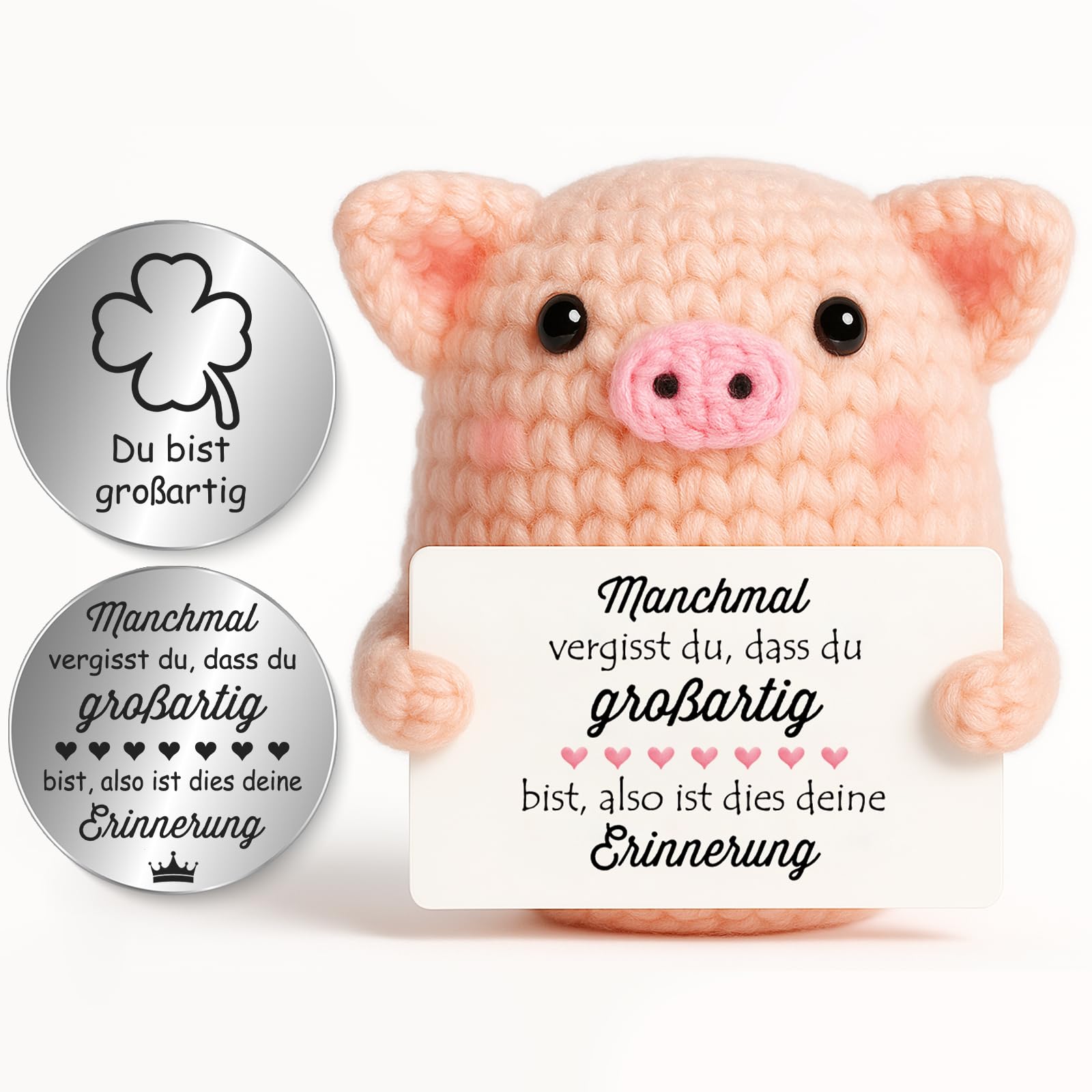 Pocket Hug Cochon un cadeau souvenir parfait pour vos proches
