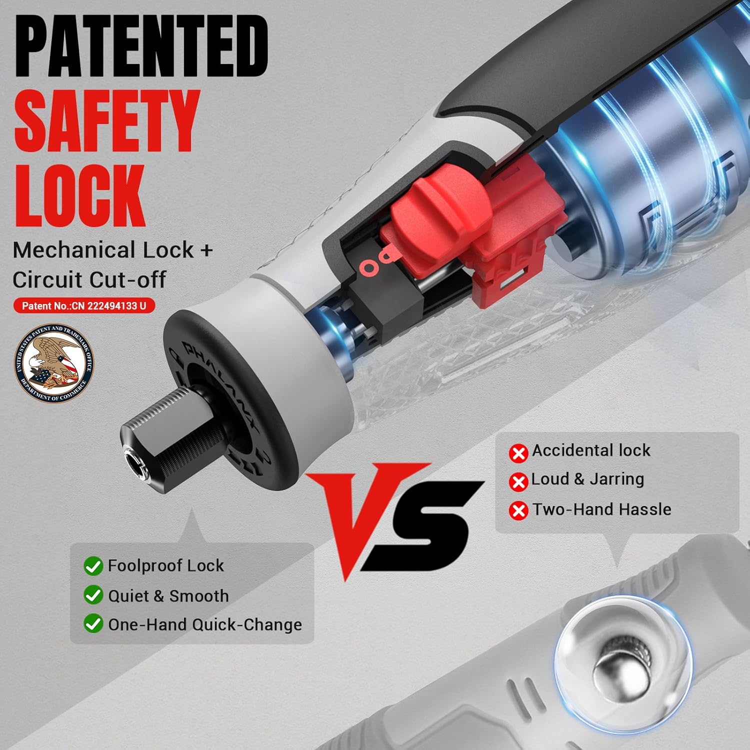Cordless 4V Rotary Tool Kit, PHALANX Rotary Tools 80 PCS Accessories 4000mAh Li-Ion Battery, Type-C Charging 9 Speed Engraving Tool for Wood Cutting Sanding Crafts Carving Resin Polishing
