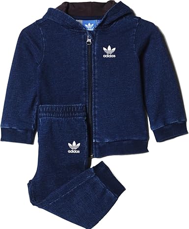 Adidas Survetement Bebe Garcon 0 A 24 Mois Bleu Bleu Bleu Amazon Fr Vetements