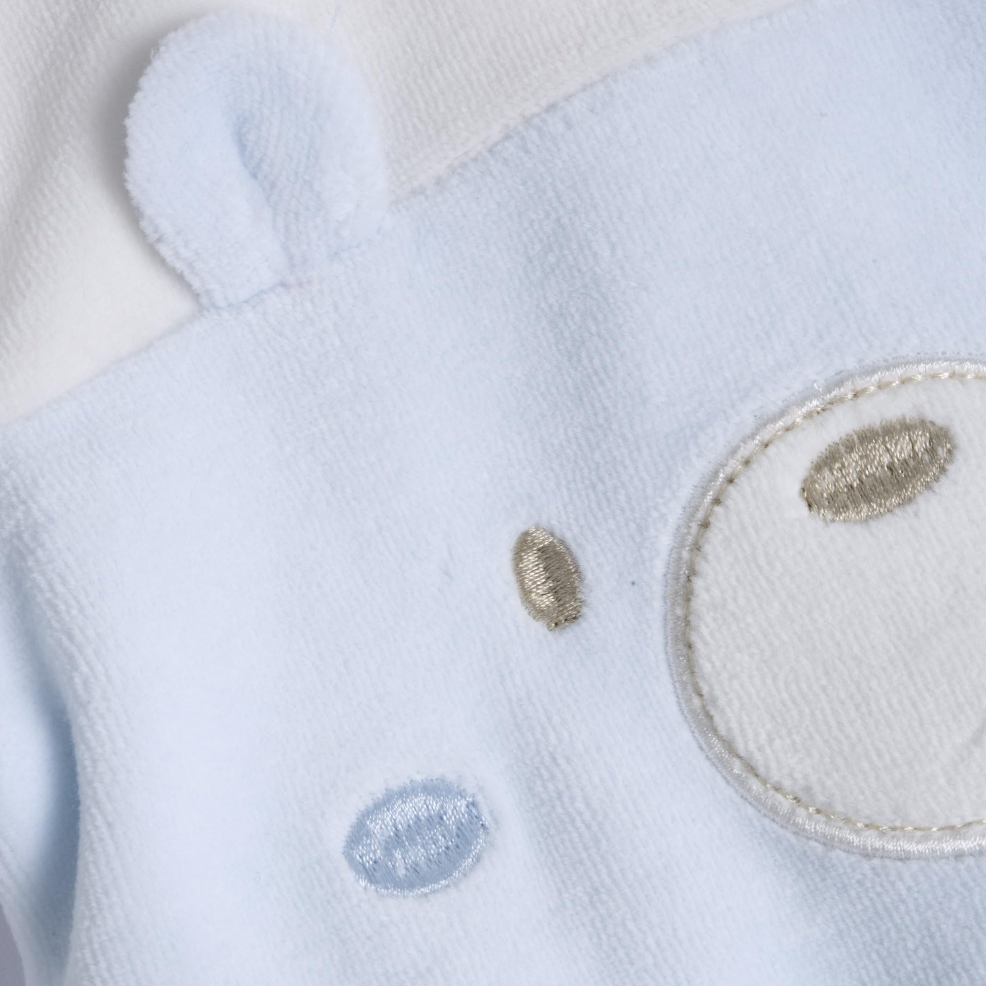 Chicco, Tutina Neonato, con Comoda Apertura sulla Schiena e a Patello con Bottoncini, in Calda e Morbida Ciniglia, Lavabile in Lavatrice, Abbigliamento Neonato 0-24 Mesi, Idea Regalo Nascita