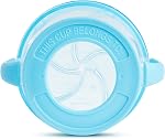 Munchkin Snack Catcher Toddler Snack Cups, 2 Pack, Blue/Green