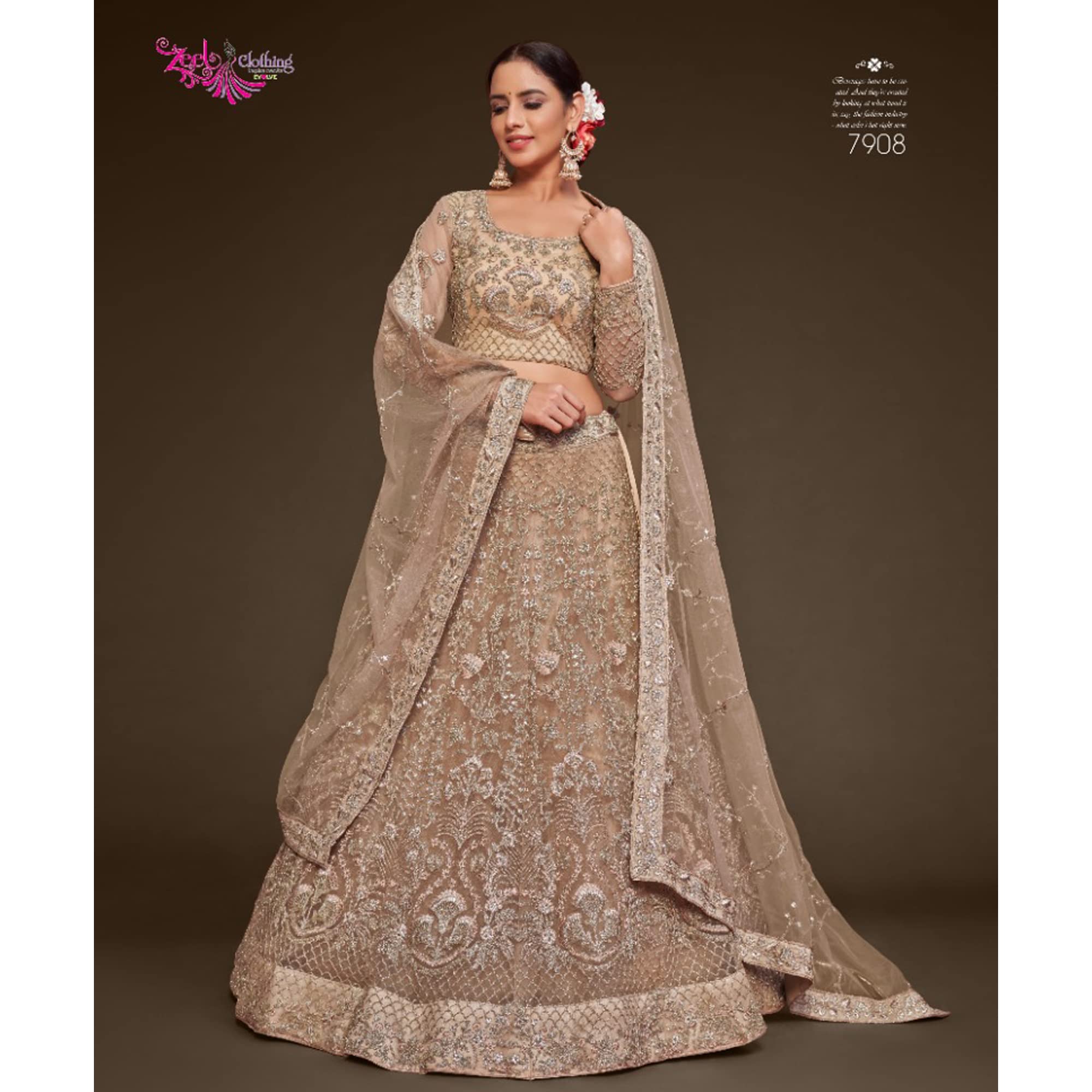 Indische pakistanische Designerin Lehengha Choli Ready to Wear Sangeet Function Wear Heavy Choli