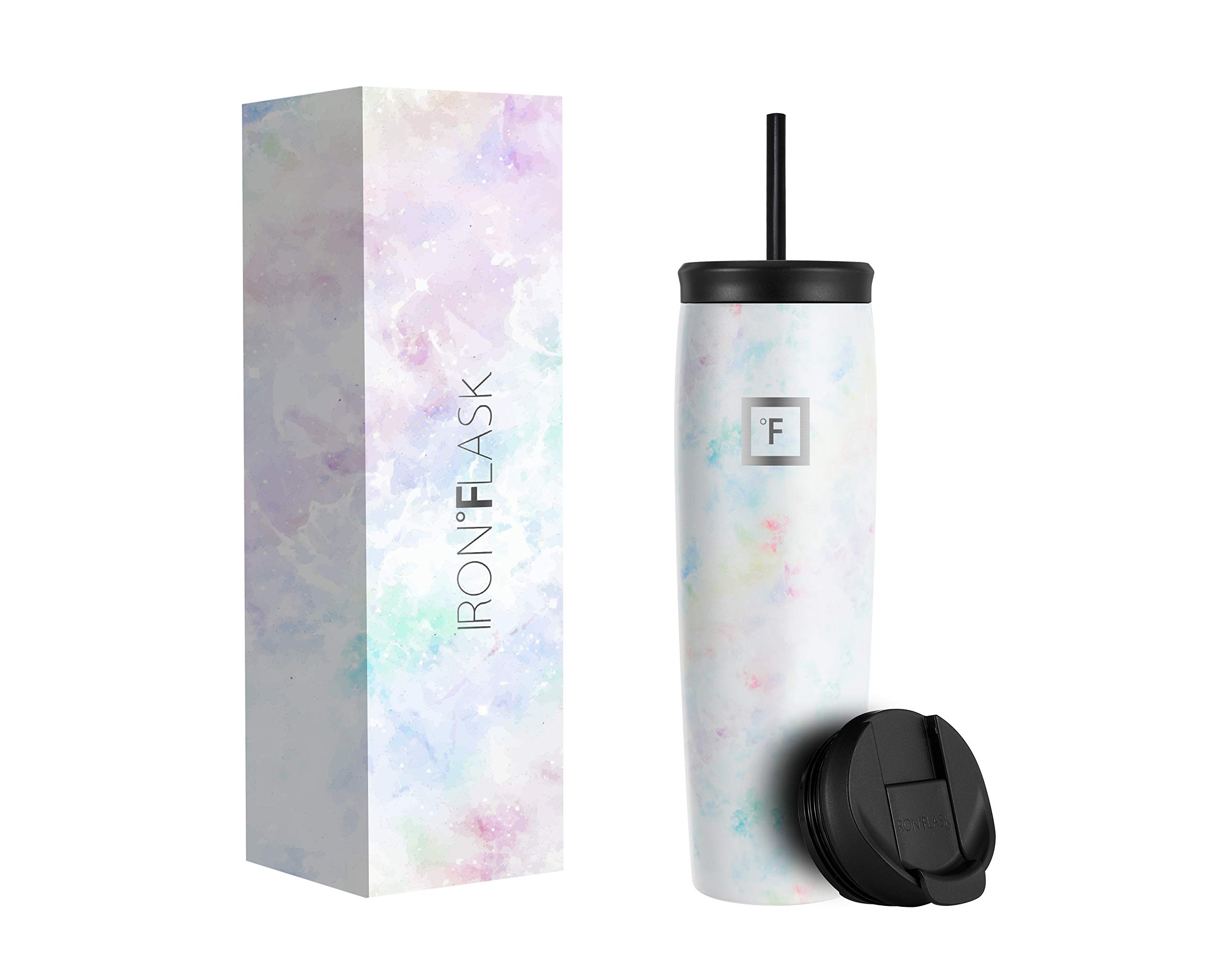 Buy IRON °FLASK Nomad Tumbler 2 Lids (Straw/Flip), Vacuum Insulated