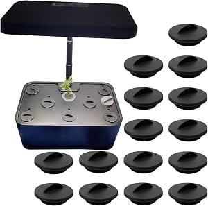 Plant Spacer Caps Compatible with Aerogarden Harvest, Bounty, Farm, Extra, Ultra - 15 Pack