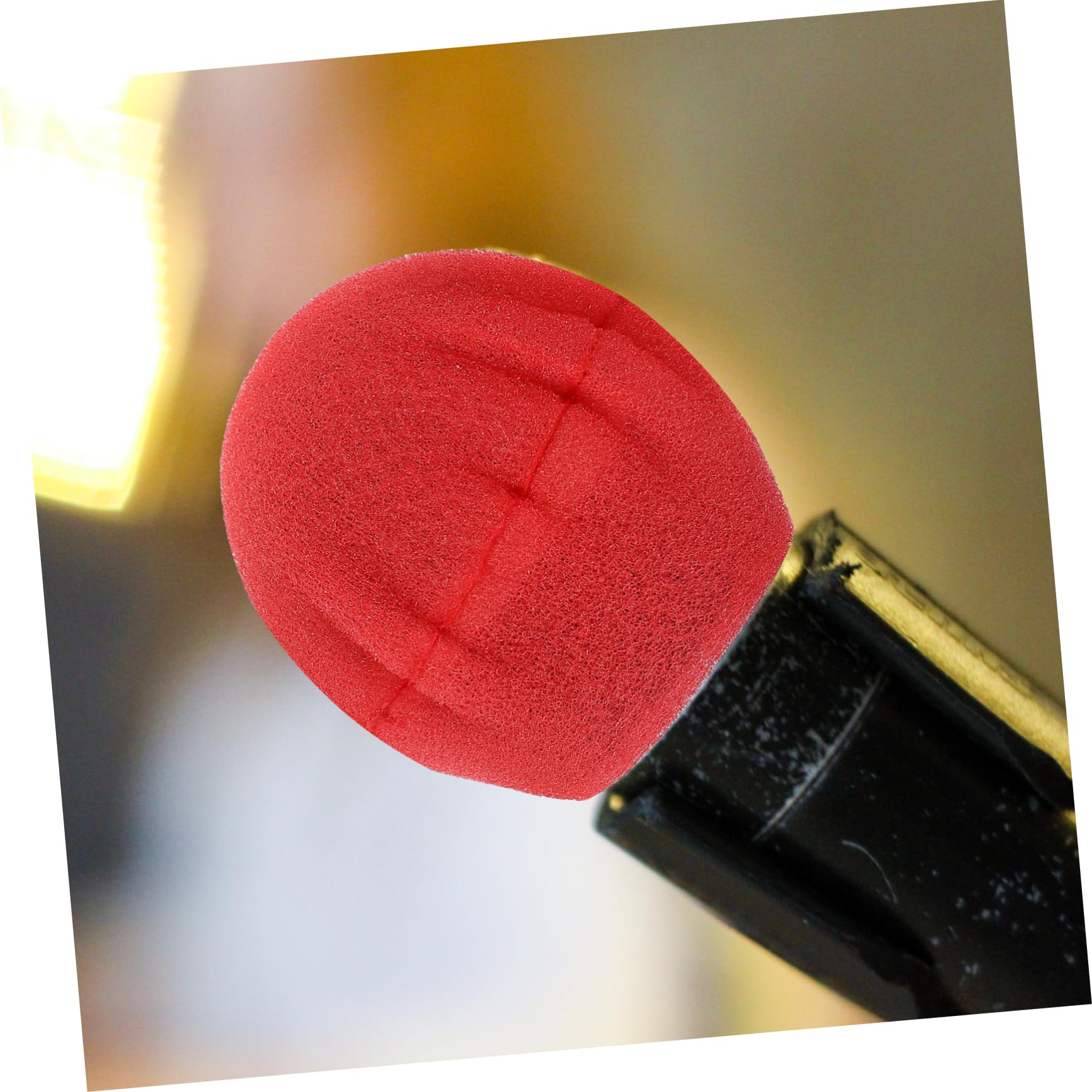 400 Piezas Funda De Esponja Para Micrófono Cubierta Desechable Protectora Para Micrófonos De Mano Accesorio Ktv y Eventos