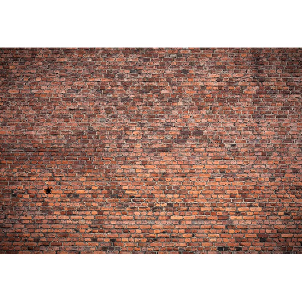 Aoihrraan 3,5x2,5m Vintage Red Brick Wall Backdrop Retro Old Stone Brick Rustic Texture Wall Photography Background Newborn Baby Shower Party Kids Adults Artistic Portrait Photo Booth Studio Props