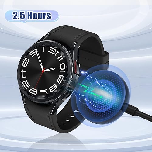 Miniatura 3 de Cargador de reloj Galaxy USB A a USB C, compatible con Samsung Galaxy Watch 66 Classic55 Pro44 Classic3Active 2Active (3.3), 1 paquete (1)