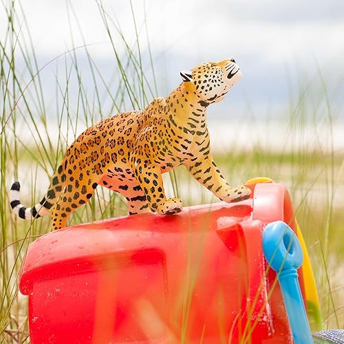 Miniatura 4 de Safari Ltd. Figura de Jaguar  Figura detallada de plástico de 10.25 pulgadas  Divertido juguete educativo para niños, niñas y niños a partir de 1 año
