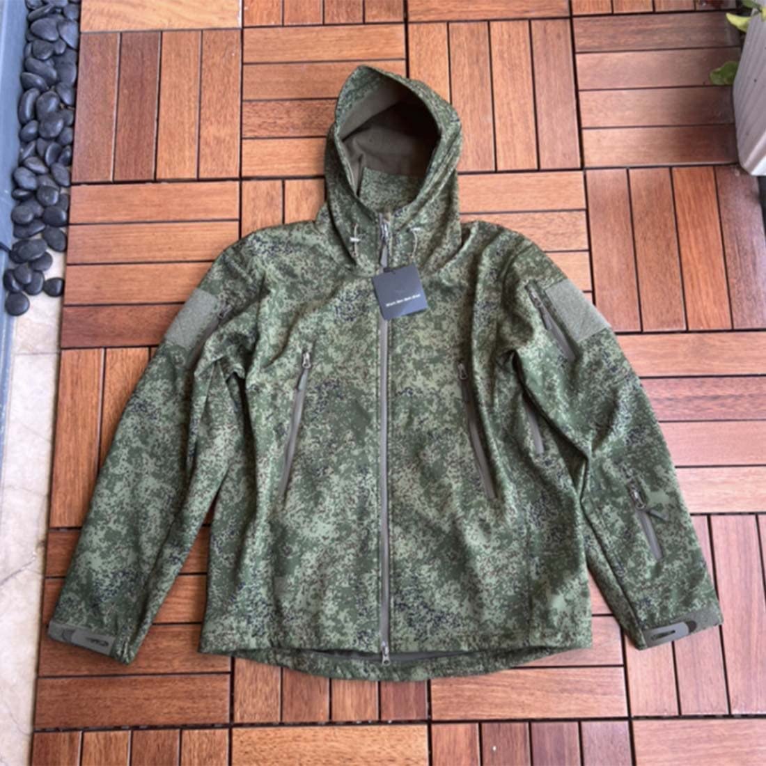 Veste d'assaut russe tactique EMR militaire Softshell imperméable pour homme