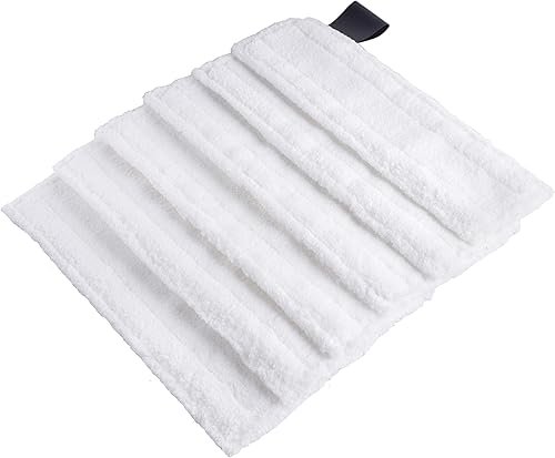 LTWHOME Almohadillas de microfibra de repuesto para limpiador de vapor Karcher EasyFix SC2, SC3, SC4, SC5 (paquete de 6)