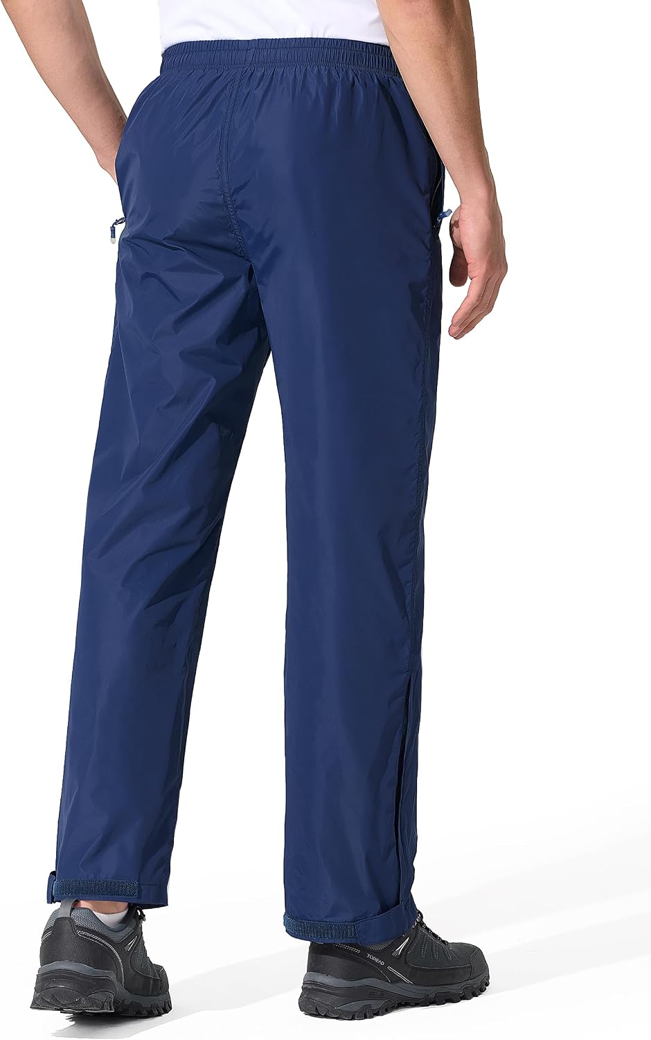 UIQUR Mens Rain Pants Waterproof Hiking Pants image 2
