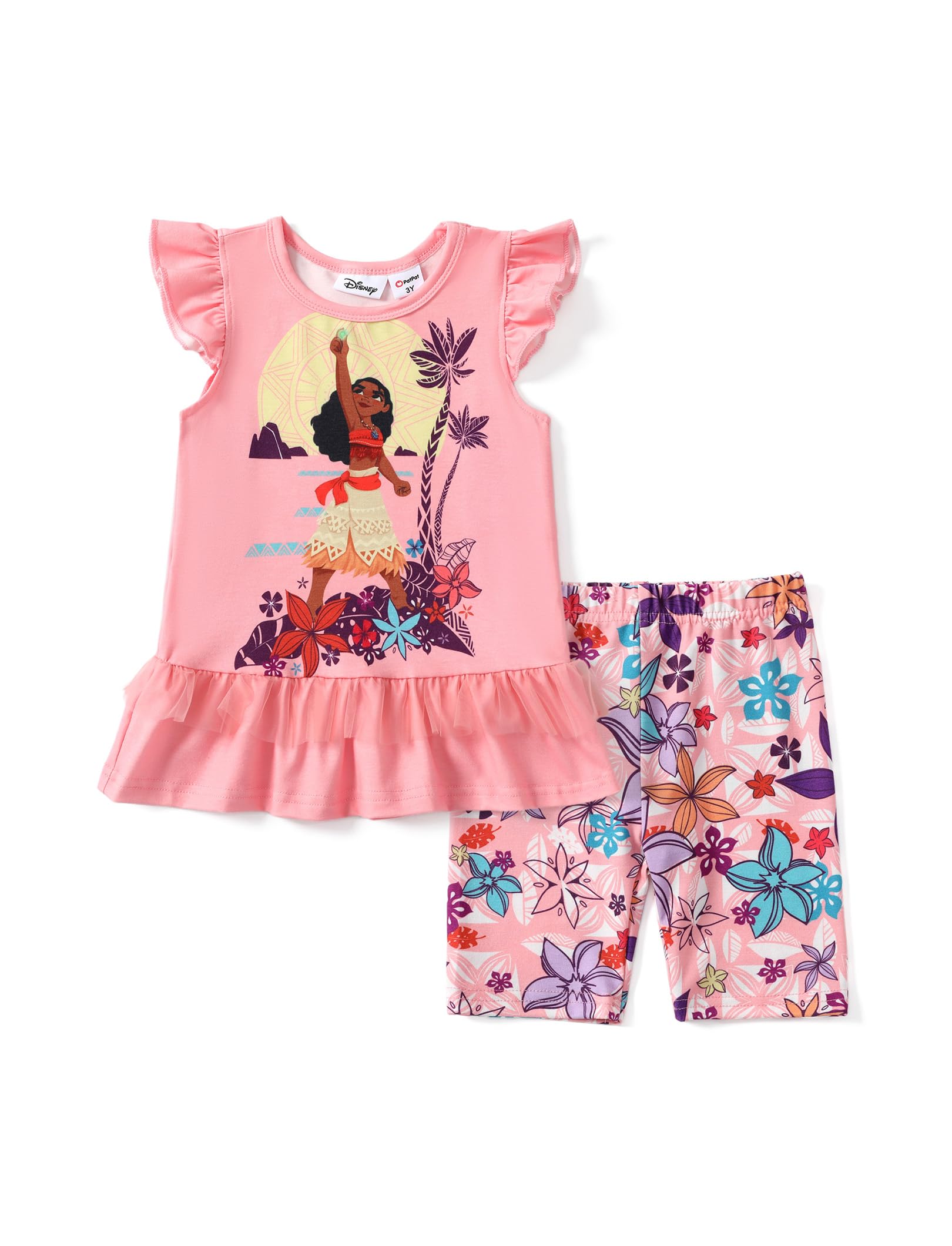 Disney Minnie Mouse Frozen Princess Marvel Toddler Girls Clothes Long Sleeve Sweatshirt + Leggings 2pcs Outfits Set 2-6Y