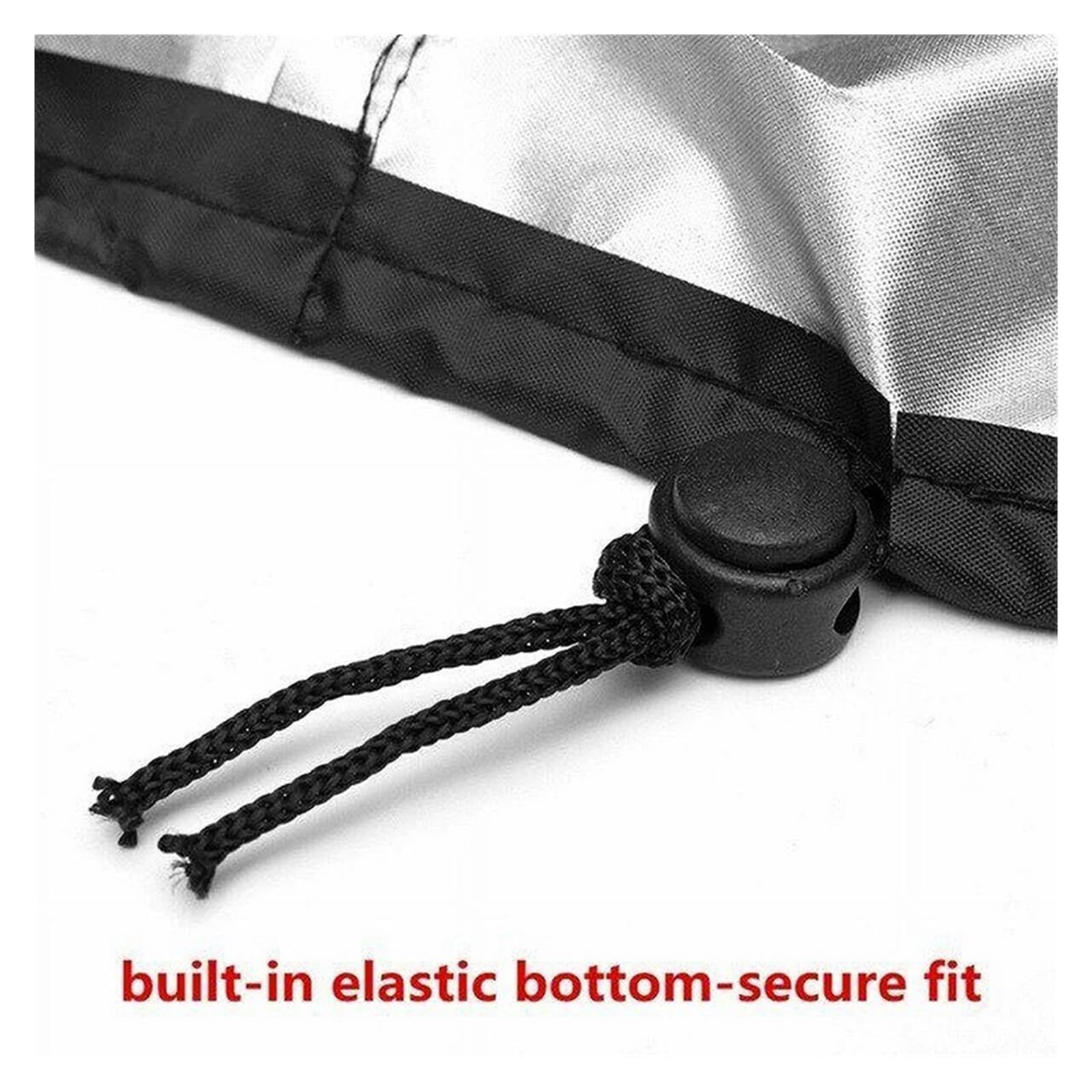 Copertura for braciere da esterno impermeabile con coulisse, antipolvere for stufa domestica Copertura Rotonda per Braciere(77xH31cm)