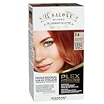 Il Salone Milano Plex Rebuilder Permanent Hair Color Cream - 7.4 Copper Blonde Hair Dye Kit - Professional Salon - Premium Quality - Protects and Restructures - Paraffin, Paraben, Ethyl Alcohol Free