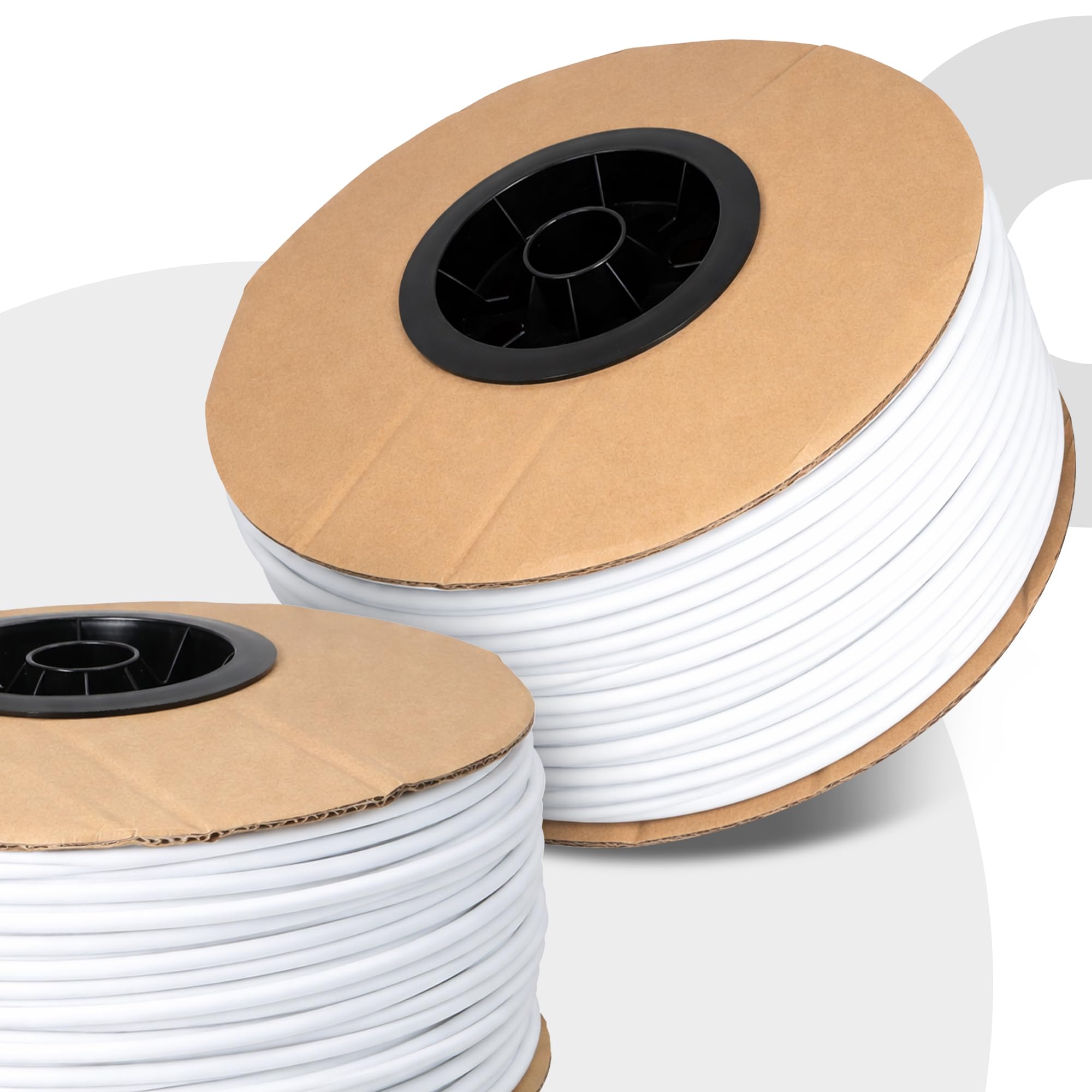 Instalguru Tubo PE 7 mm x 200 m Tubazione Polietilene Irrigazione Giardino Ala Gocciolante Linea Alimentazione Acqua Bianca Impianto Aspersione Microirrigazione Tubo Flessibile