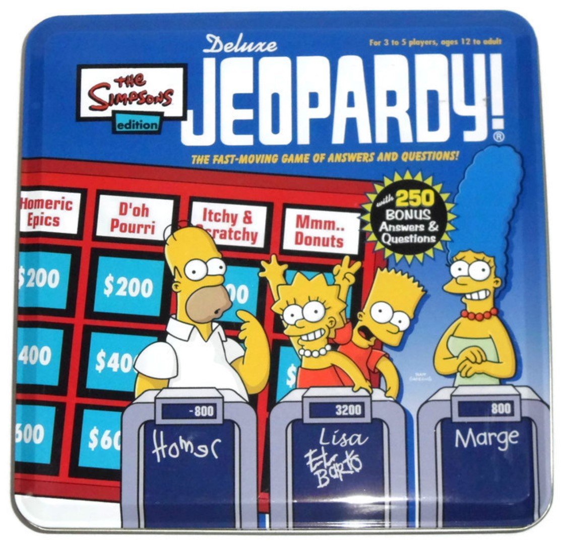 The Simpsons Edition Deluxe Jeopardy!