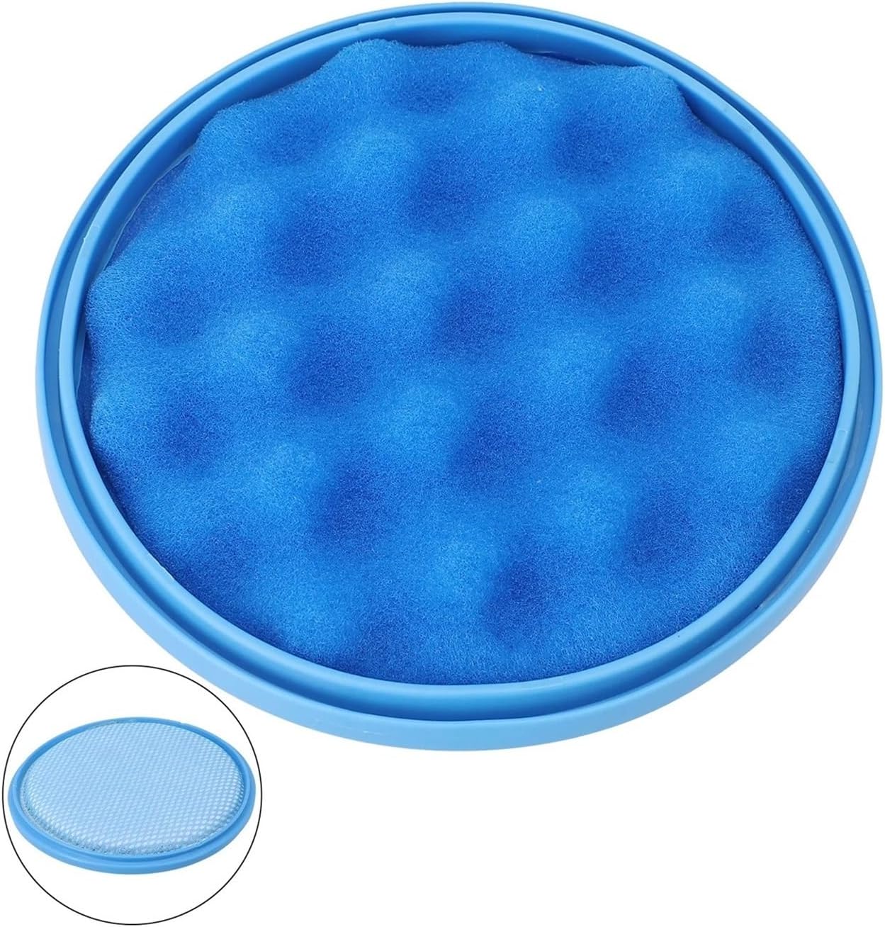 Round Robot Vacuum Filter, Compatible With Samsung，Compatible With Cyclone Force，SC05, SC07, SC15, VC07, Replacement Sweeper Spare Accessories