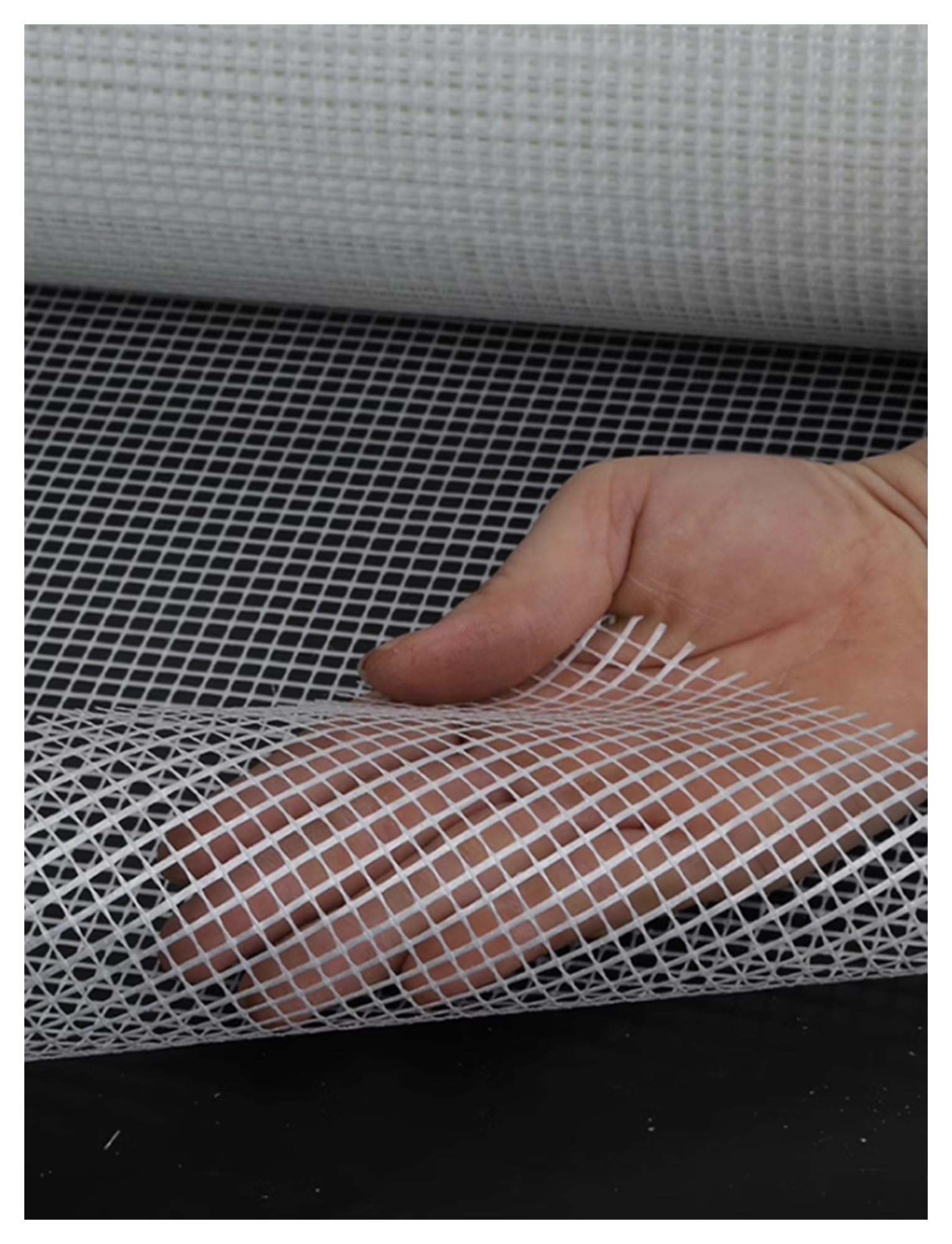 Siatka z włókna szklanego, Rolka siatki tynkarskiej z włókna szklanego 1x40m 200g/㎡ 5x5mm