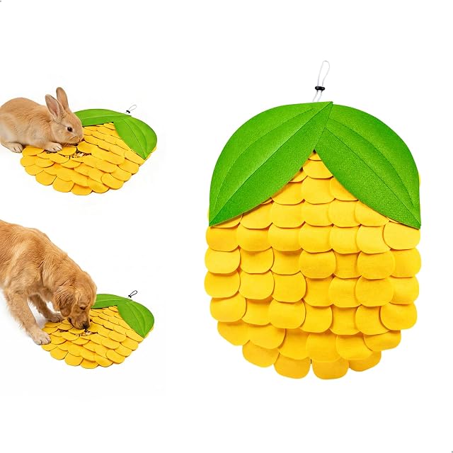 jiayituamz Alfombra Olfativa Perros, Alfombra Olfativa, para Mascotas con Correa para Colgar