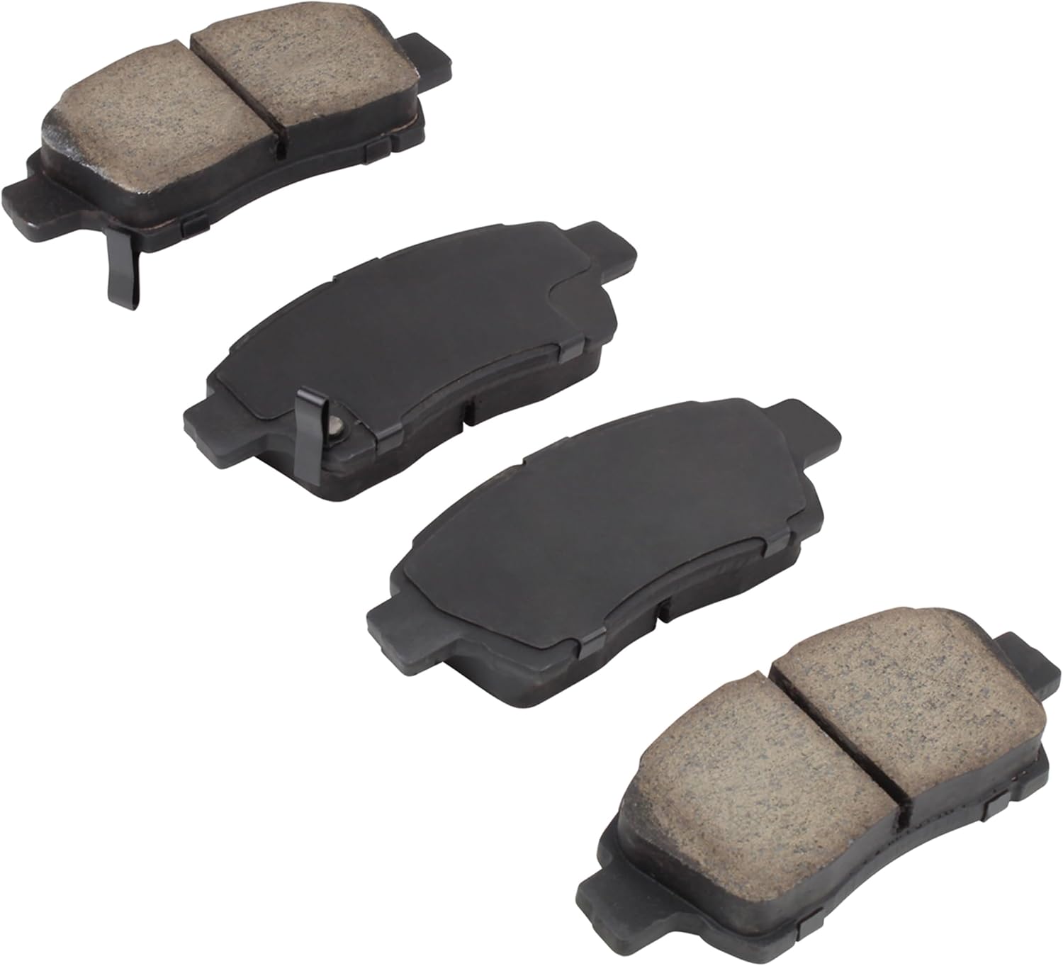 QUALITY-BUILT Front Ceramic Brake Pads, QB 1000-0831C, Compatible with 2000-2000 Toyota Echo