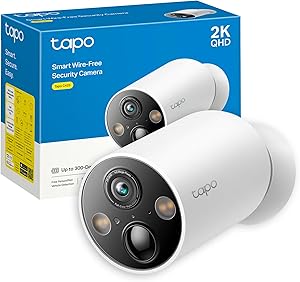 Tapo C425 telecamera WiFi da esterno 2K senza fili
