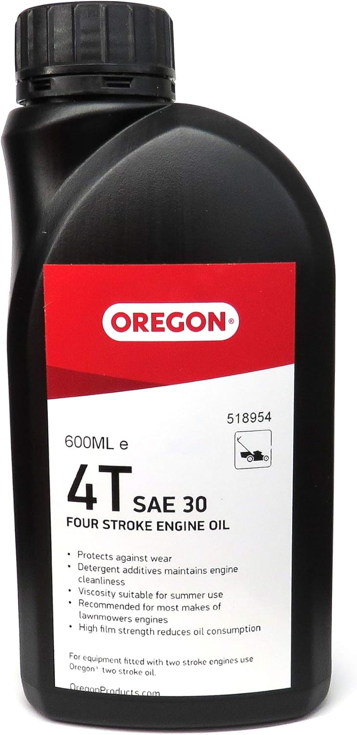 Oregon 4Stroke Engine Oil, Semi Synthetic Motor Oil for Garden Tools