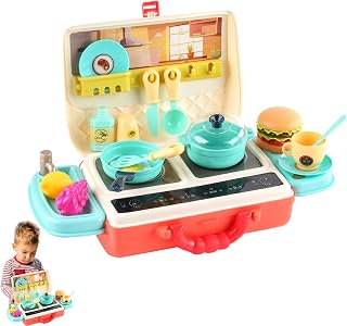 faz conta da criança | Playset Cozinhar Cozinha - fingir médico/animal estimação para crianças, presente aniversário natal ao ar livre para Prachy