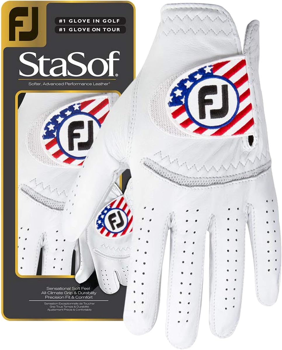 FootJoy Men's StaSof Flag Prior Generation Gloves