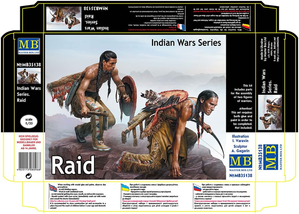 Amazon | マスターボックス 1/35 インディアン戦争 奇襲 アメリカ