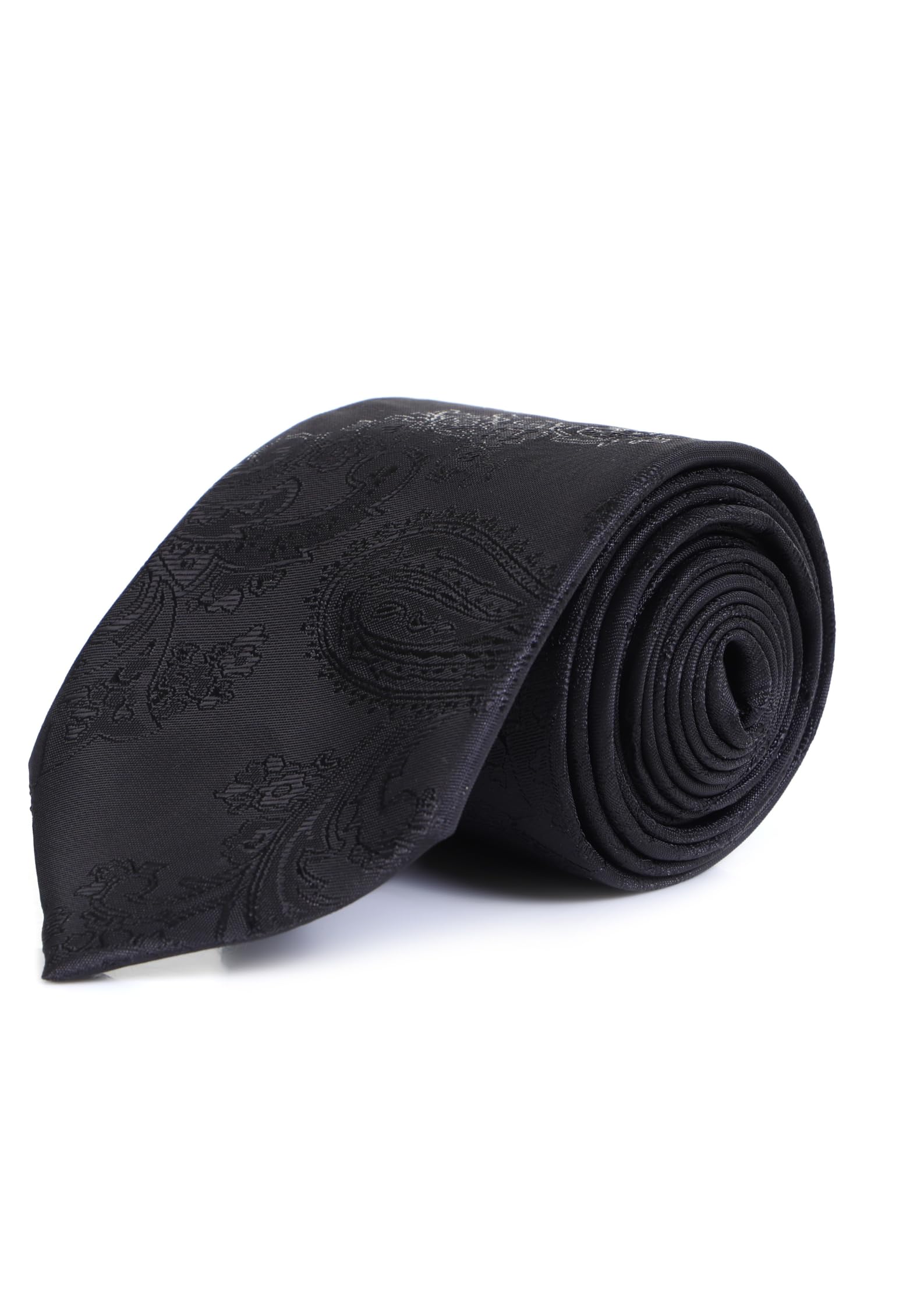 Random Stripe Men’s Necktie | 13 Color Options | Premium Jacquard Woven Tie | Formal, Wedding & Office Wear-picture-29