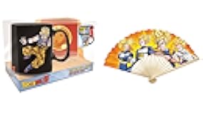 ABYSTYLE Dragon Ball Z Gift Set Includes 1 Heat Change Mug and 1 Characters Fan Anime Manga Accessories Merch Gift