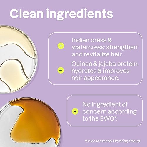 Miniatura 4 de ATTITUDE Champú para cabello rico en humedad, verificado por EWG, para cabello seco y dañado, ingredientes derivados de forma natural, vegano y a