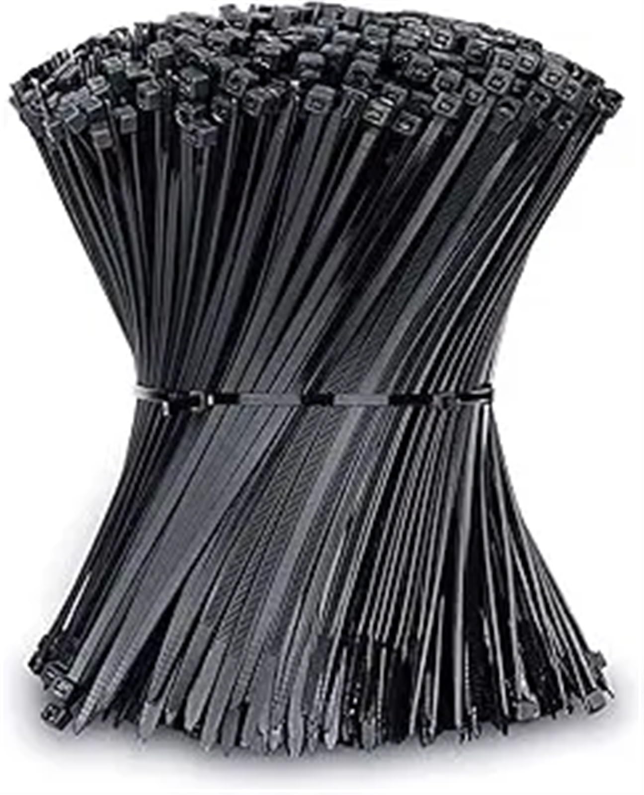 L6nqiag Tie 3X200mm Black Nylon Cable Ties 500Pcs Cable Management Industrial Supply Fasteners Plastic Wire Zip Ties Organiser Nylon Electric Tie