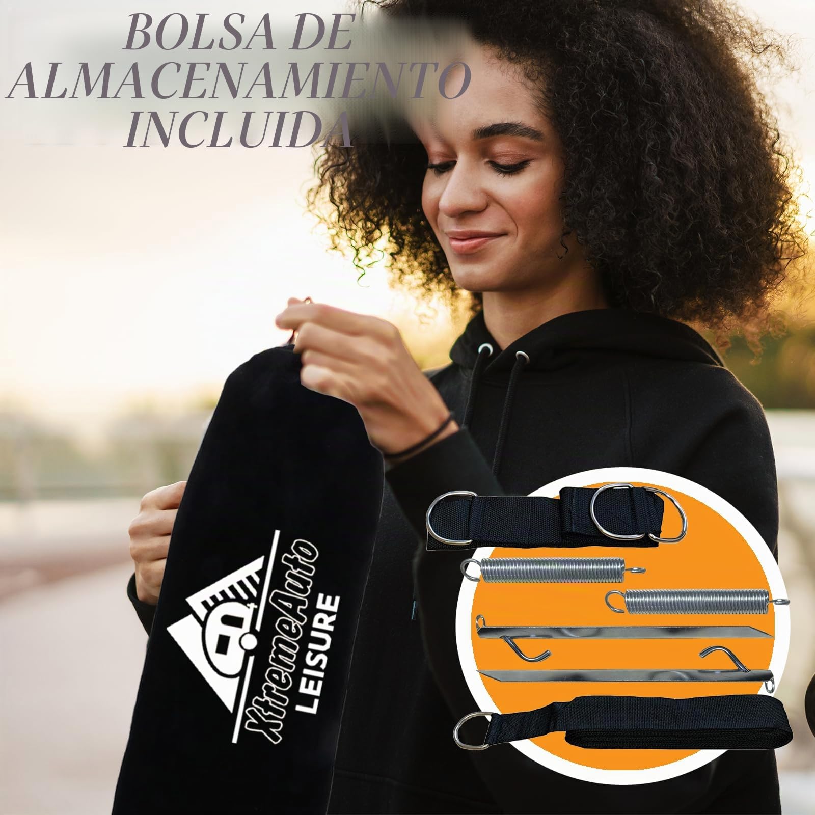 Xtremeauto Kit de amarre para toldos, correas de tormenta para toldos de caravana, correas de toldo de autocaravana para toldos de hasta 7,5 m, kit de correas universales para toldo de caravana con