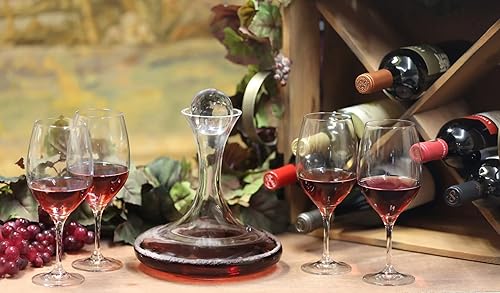 Miniatura 3 de Ravenscroft Crystal Juego de 24 elegantes copas de vino tinto cristalinas sin plomo, hechas en Europa, 21 onzas líquidas, aptas para lavavajillas,