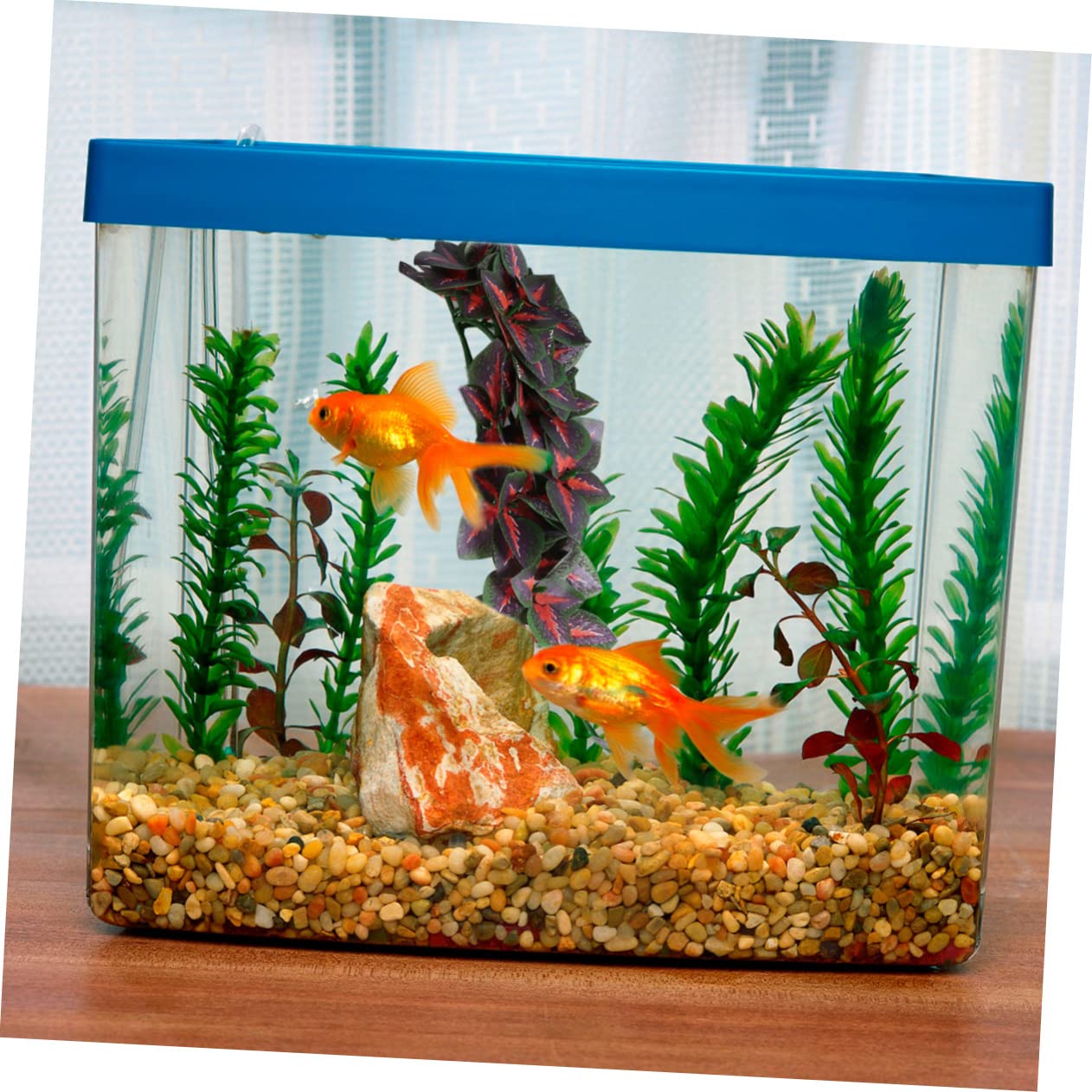 Sosoport 2 Juegos Plantas Acuáticas Artificiales Plantas De Acuario Artificiales Plantas De Agua Artificiales Estanque Artificial Plants Aqua Plant Hierba De Agua Artificial 2 Piezas * 2