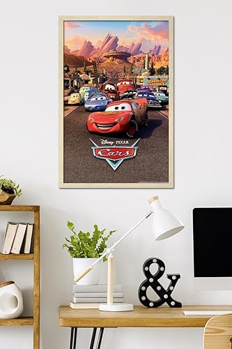 Vista 47 de Trends International Disney Pixar Cars - Póster de pared de una hoja, 14.725 x 22.375 pulgadas, versión premium sin marco