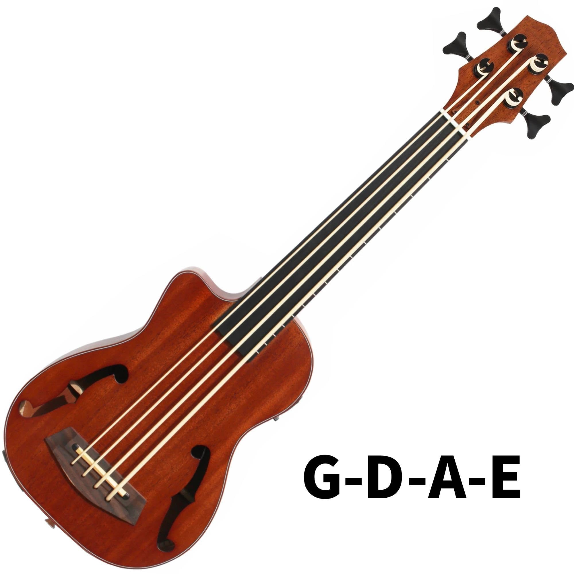 ukulele Leworęczne Ukulele Basowe Elektryczne Ukulele 30-calowe Ukulele Basowe Z Progami Elektryczne Ukulele Basowe Z Torbą